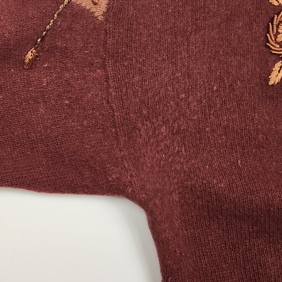 Fredo FLAWED Lambswool Angora Blend Sweater OS - Picture 6 of 8